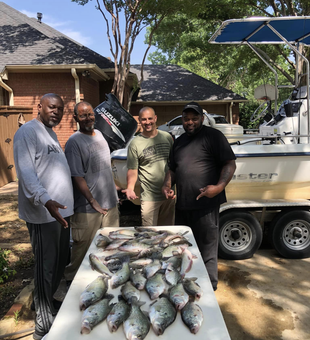 Lake Lewisville: A fisherman’s dream!